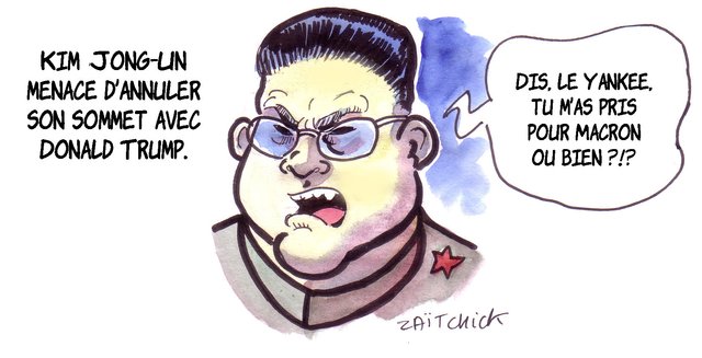 Cochon, Kim s'en dédit.