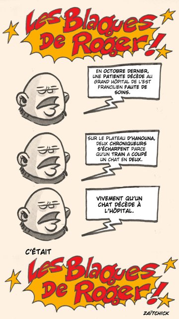Les blagues hospitalières de Roger