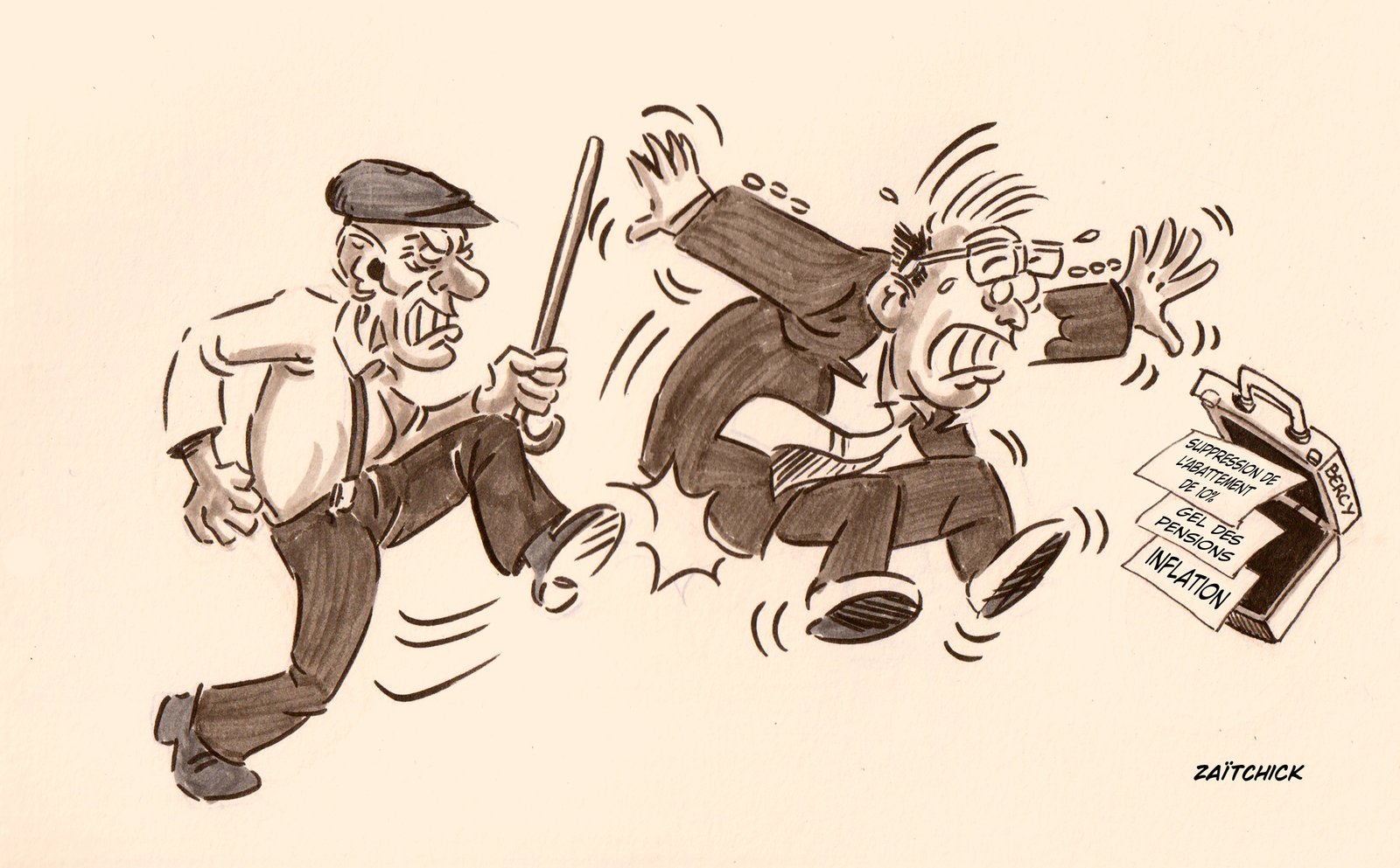 Les retraités ne sont pas des vaches à lait