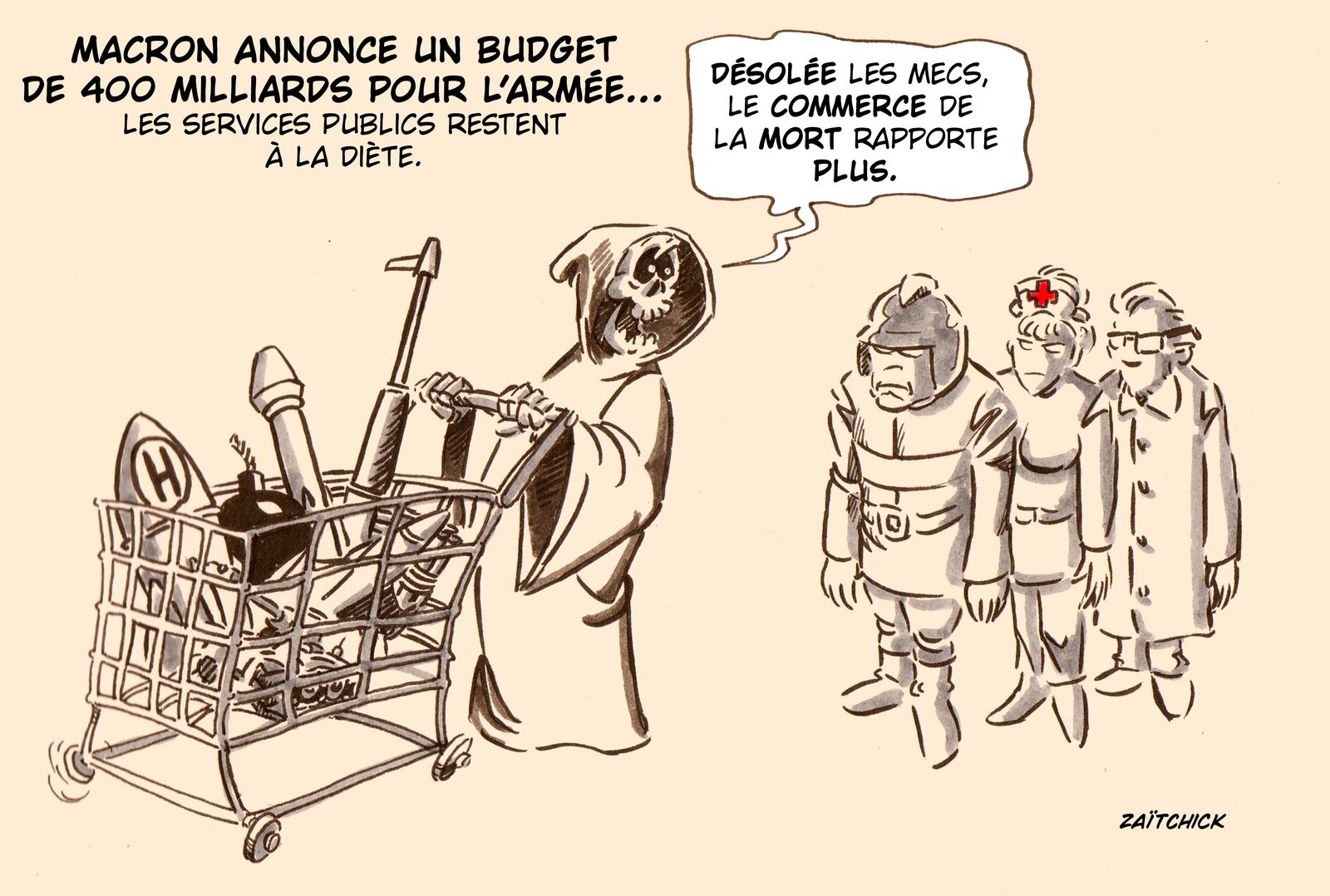 Budget désarmé
