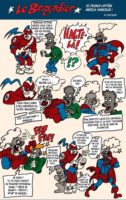 Le Brigadier dénie le faciès