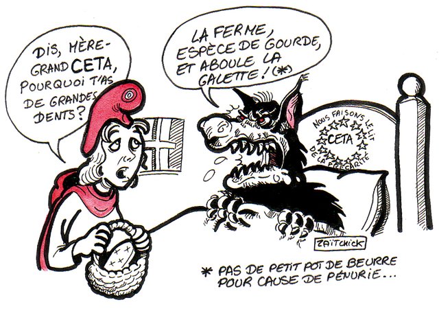 Le petit chaperon rouge et l'Europe...