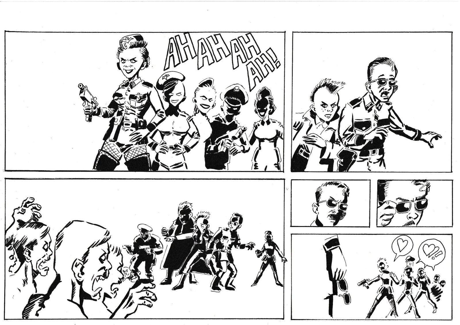 Commando Blitz, work in progress