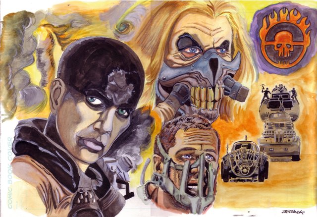 Work in progress is back again : Mad Max Fury road