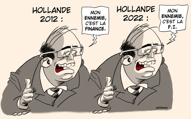 Souvent Hollande varie (et bien fol est qui s'y fie.)