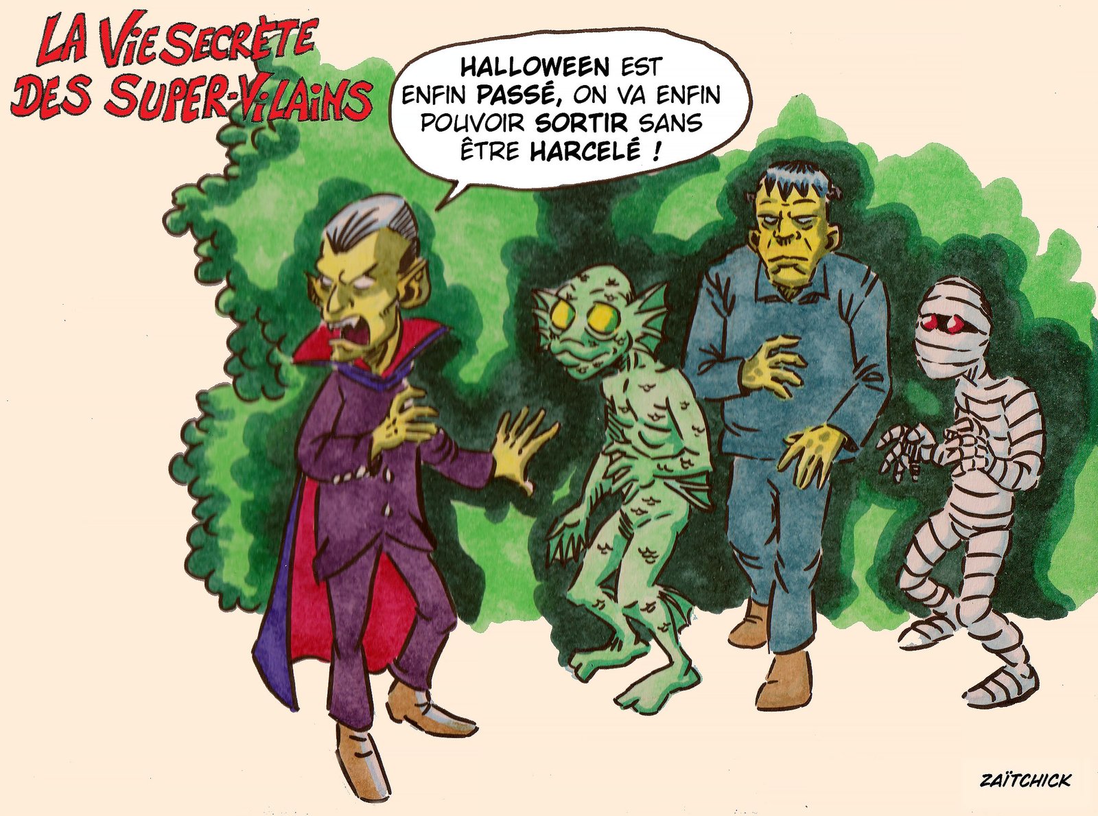 Le retour des monstres