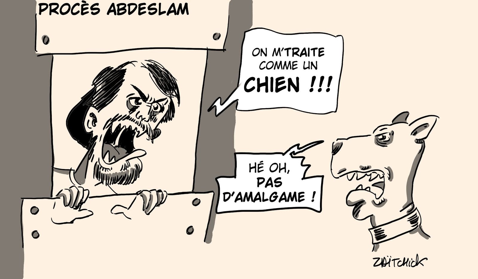 Les C..., ça ose tout.