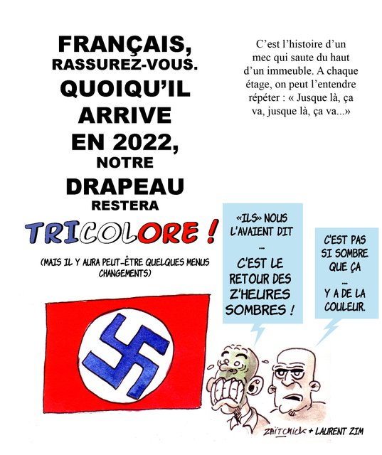 "C'est l'histoire d'un mec qui saute du haut d'un immeuble..."