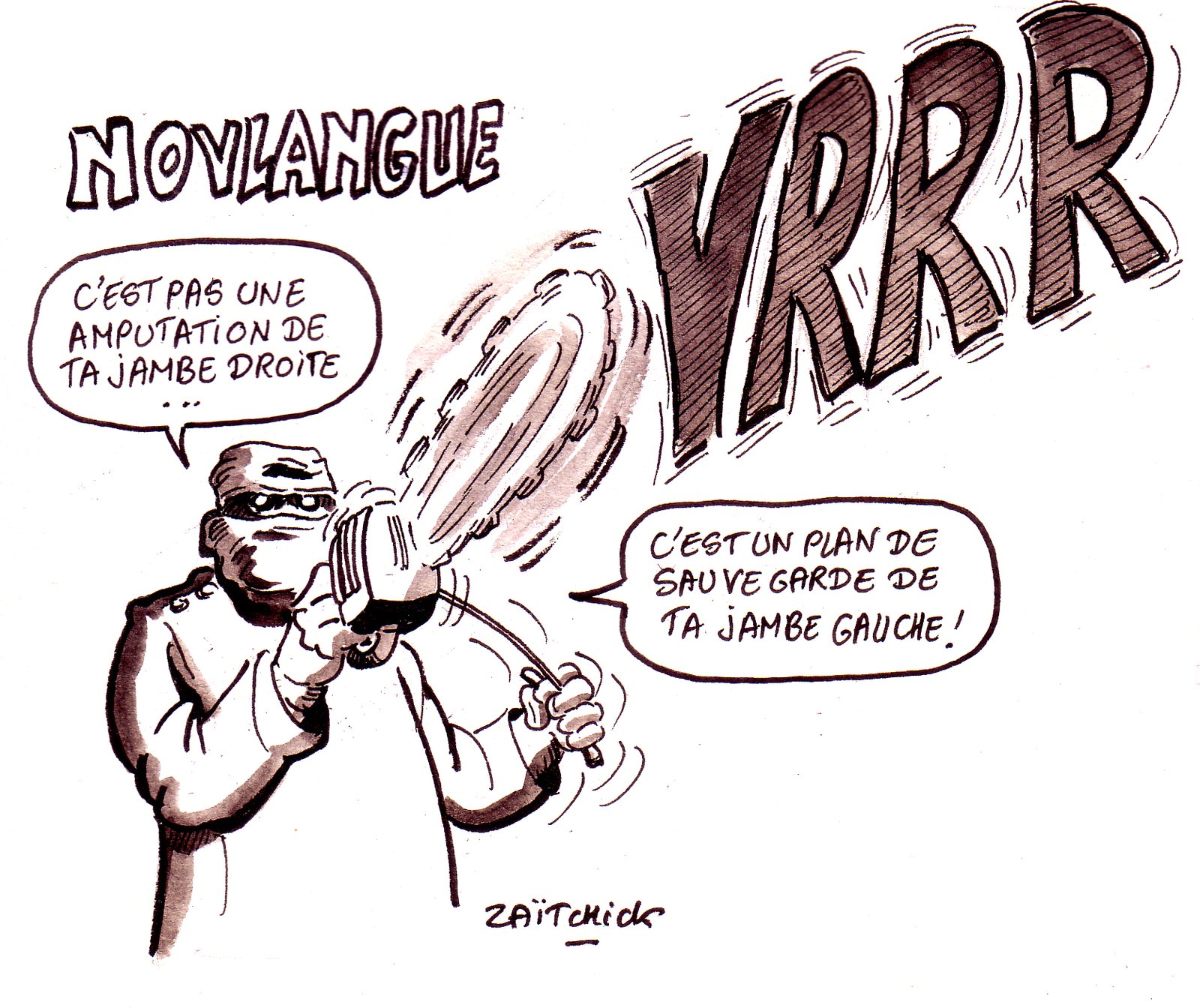 ça va piquer un peu...