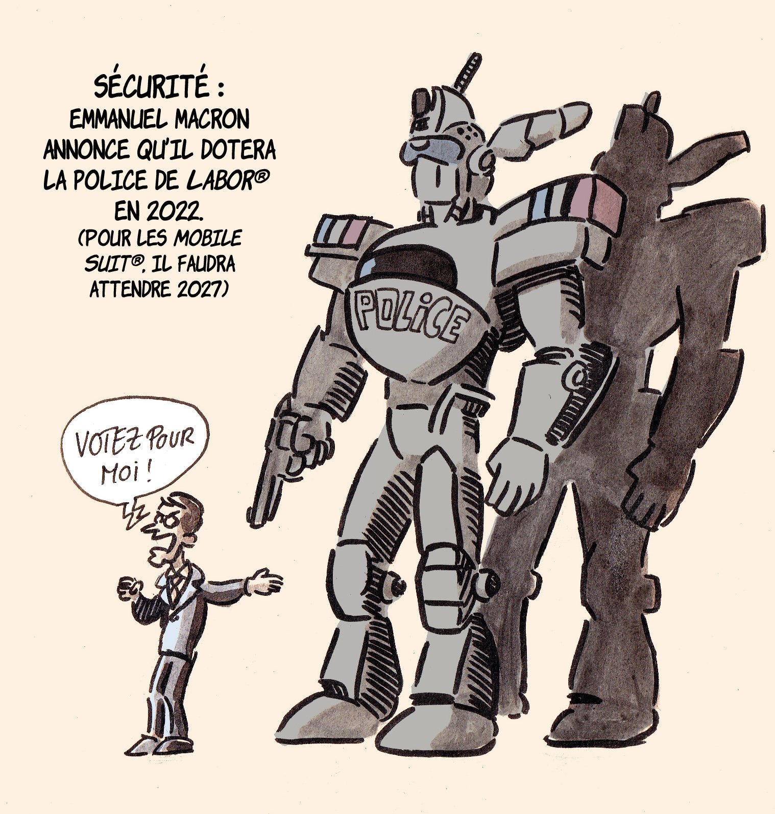 C'est robot pour être vrai