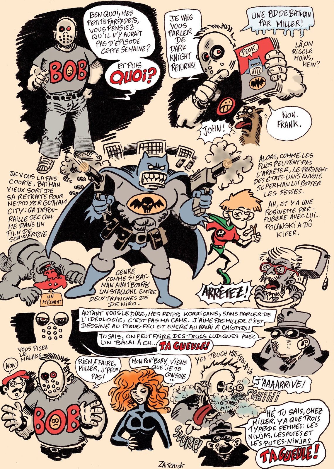 BOB ZOMBIE n'aime pas DKR