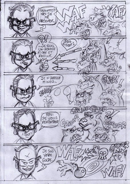 Le Brigadier aux enfers, Work in progress