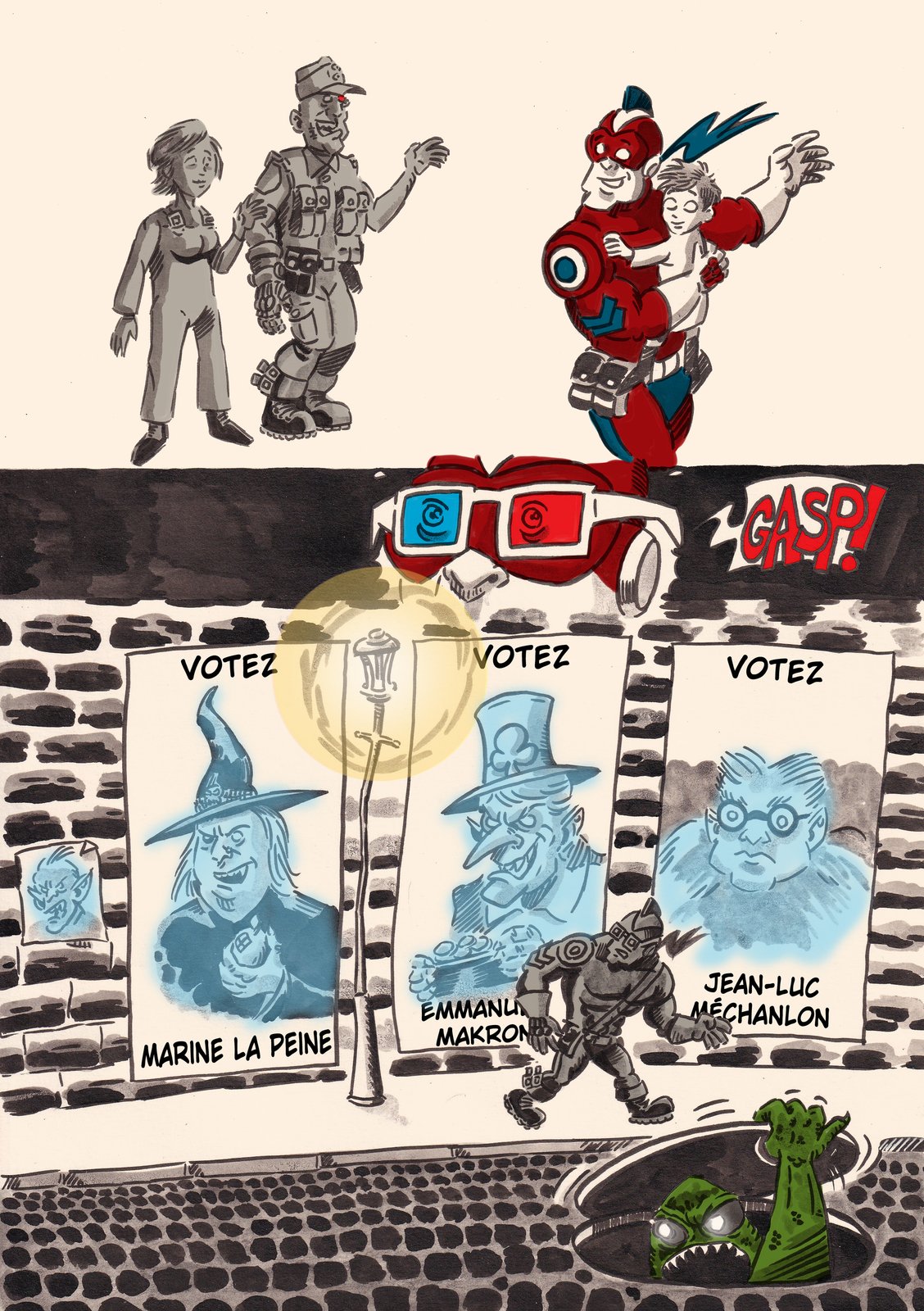 Le Brigadier - La brigade des monstres, planche 8