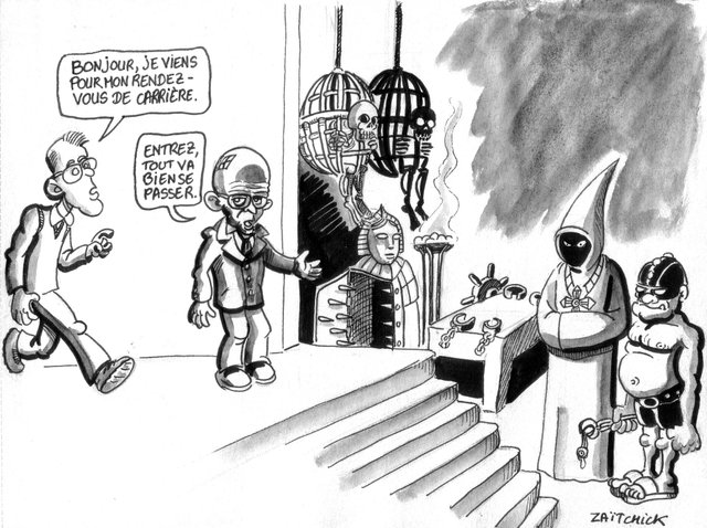 Le rendez-vous de carrière.