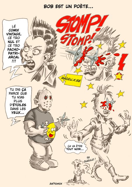 Bob, un esthète craché dans un monde de brutes...