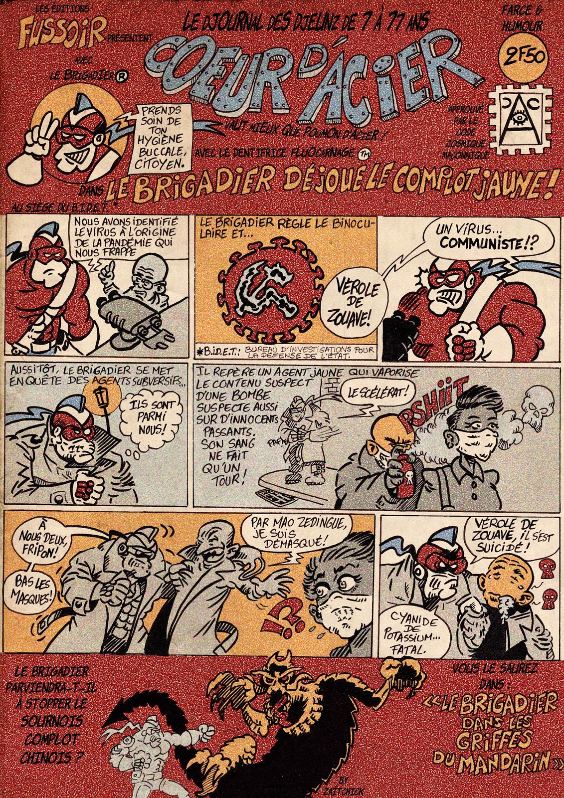 Le Brigadier contre le péril jaune
