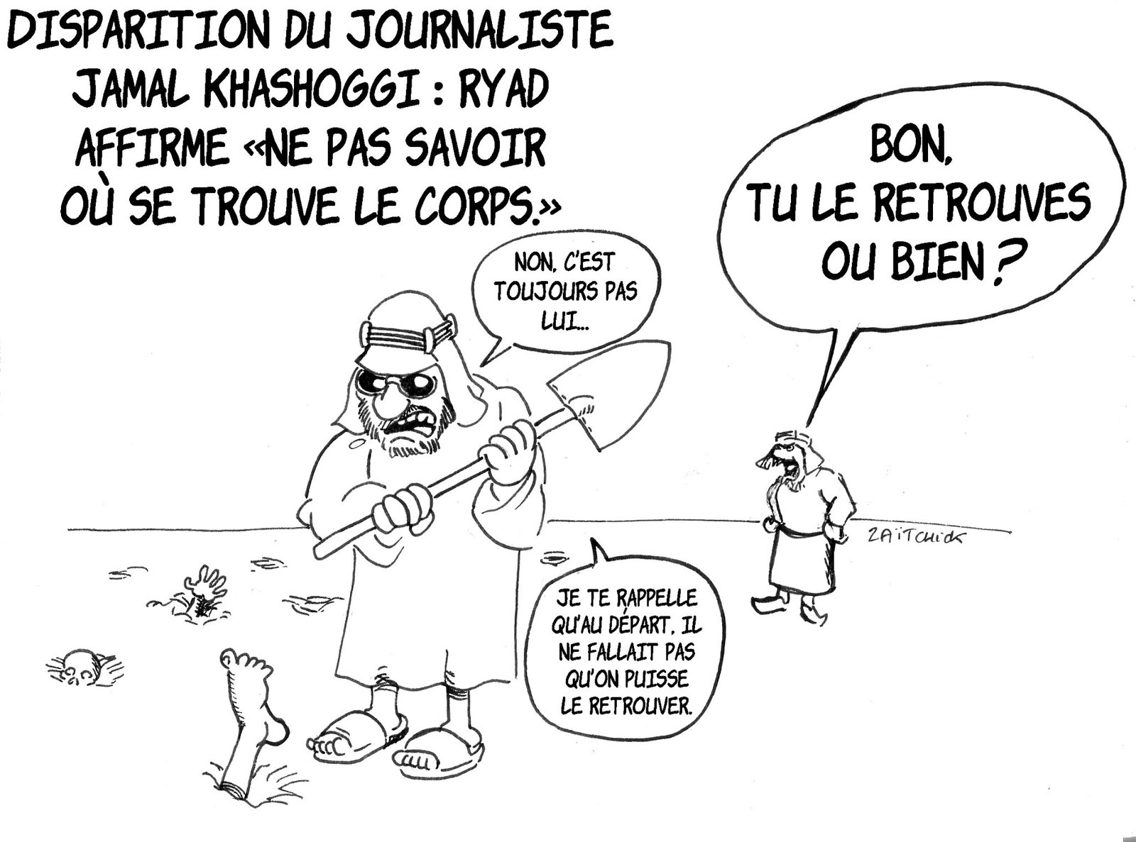 Arthur, où t'as mis le corps  ?