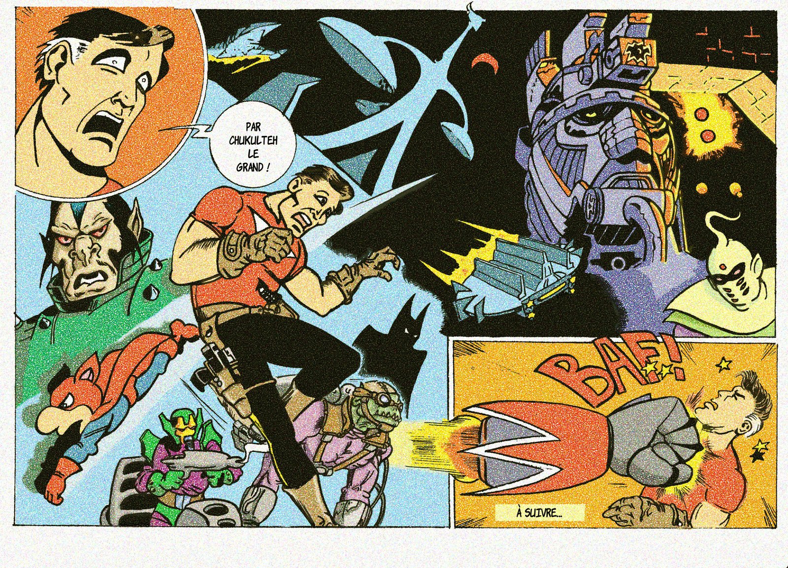 Le retour de la revanche de la colorisation informatique pour les Nuls®