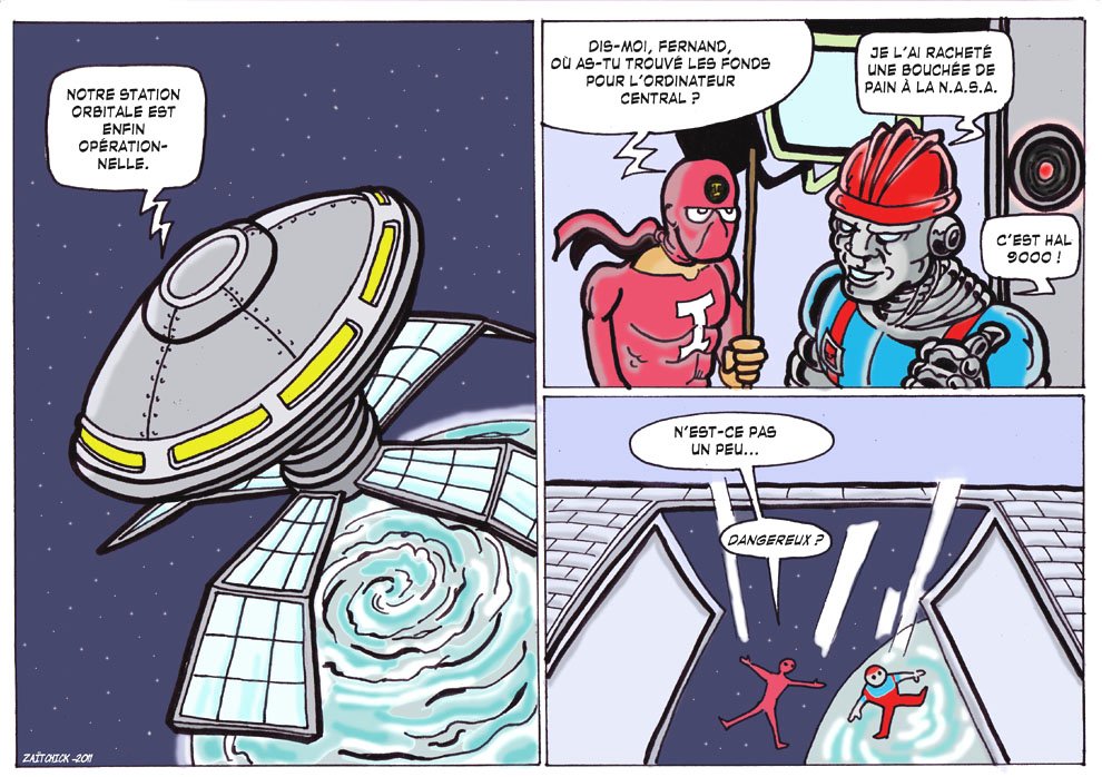 Qui regarde nos Gardiens , Strip n°5