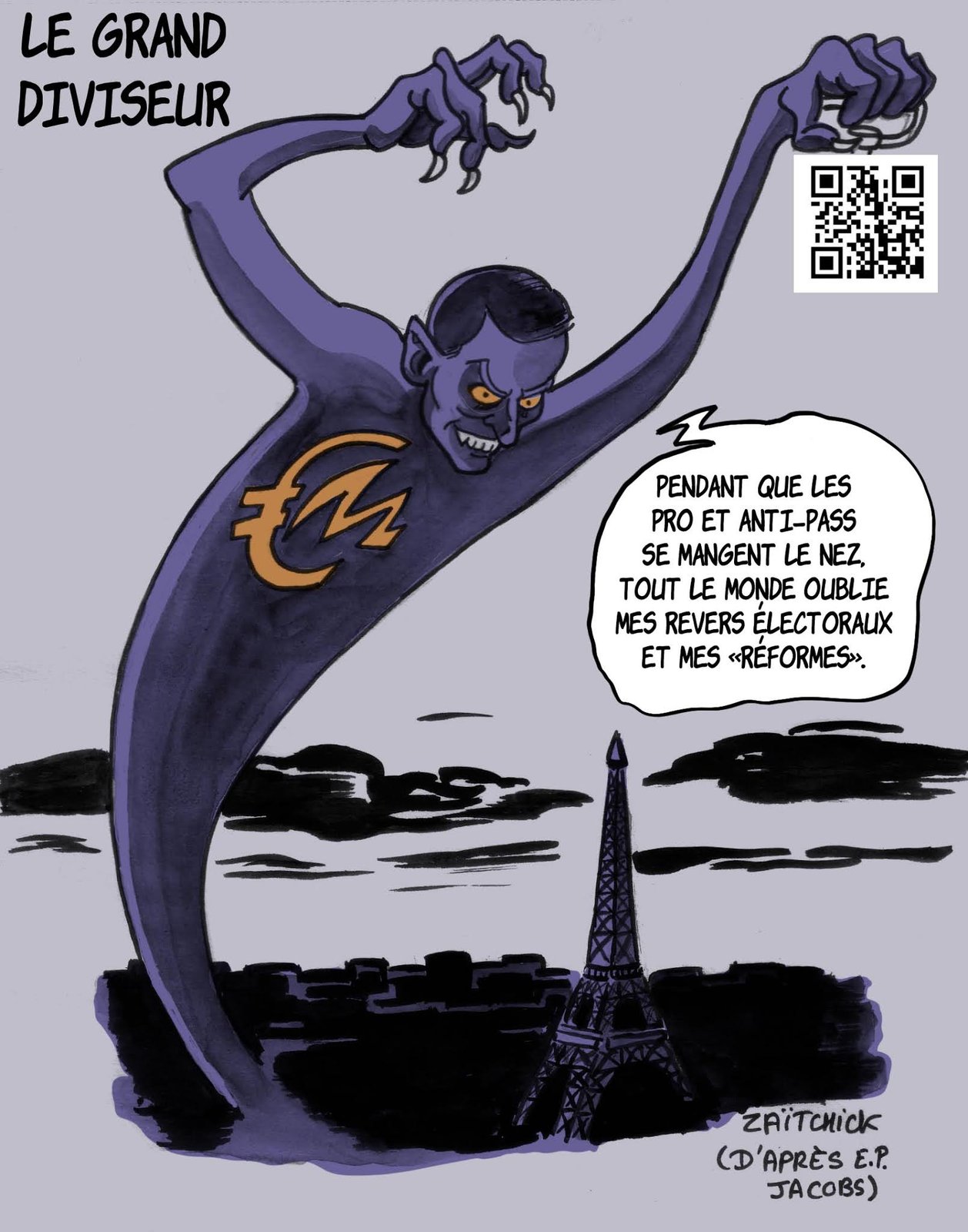 Jacques a dit, "vaccinez-vous."