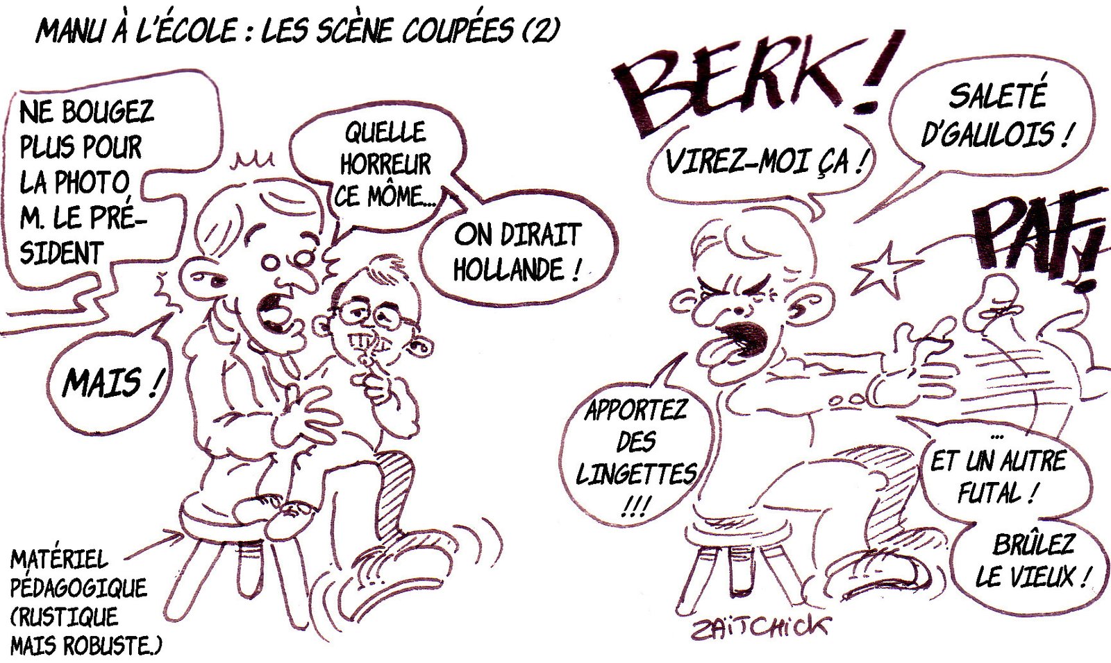 Manu retourne à l'école (2)