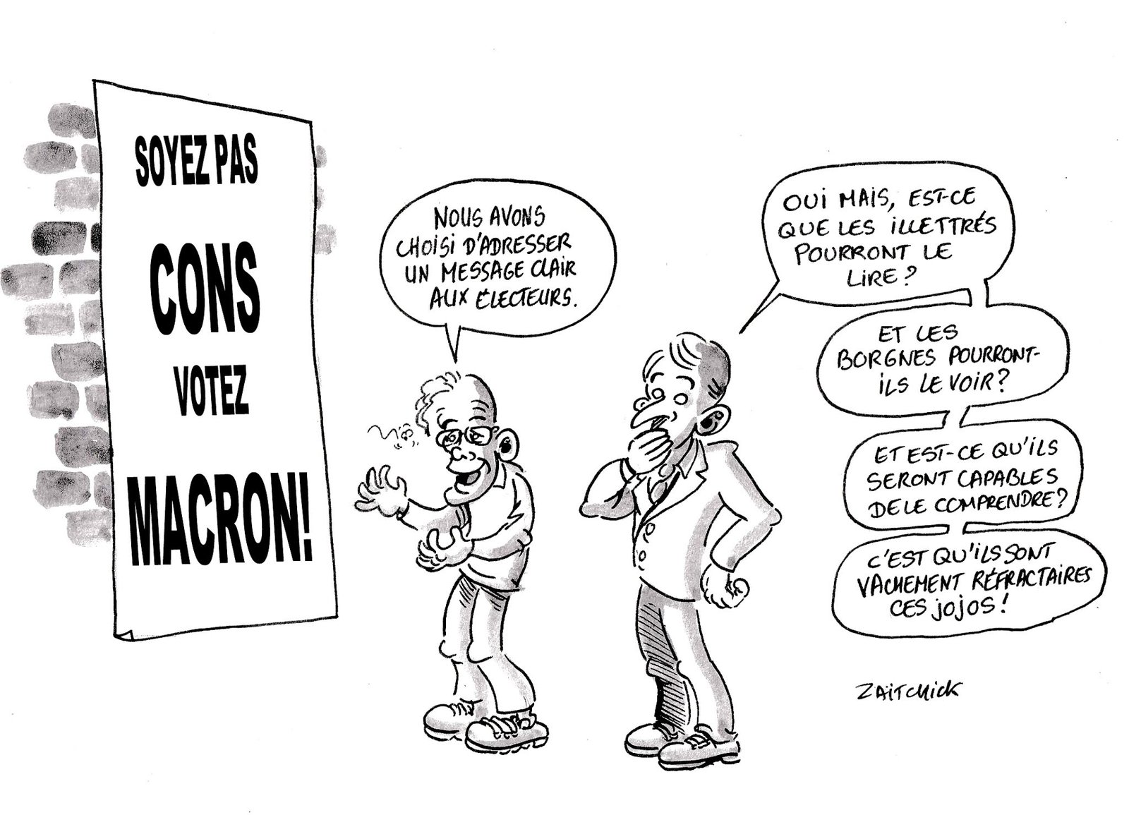 La propagande électorale pour les nuls.