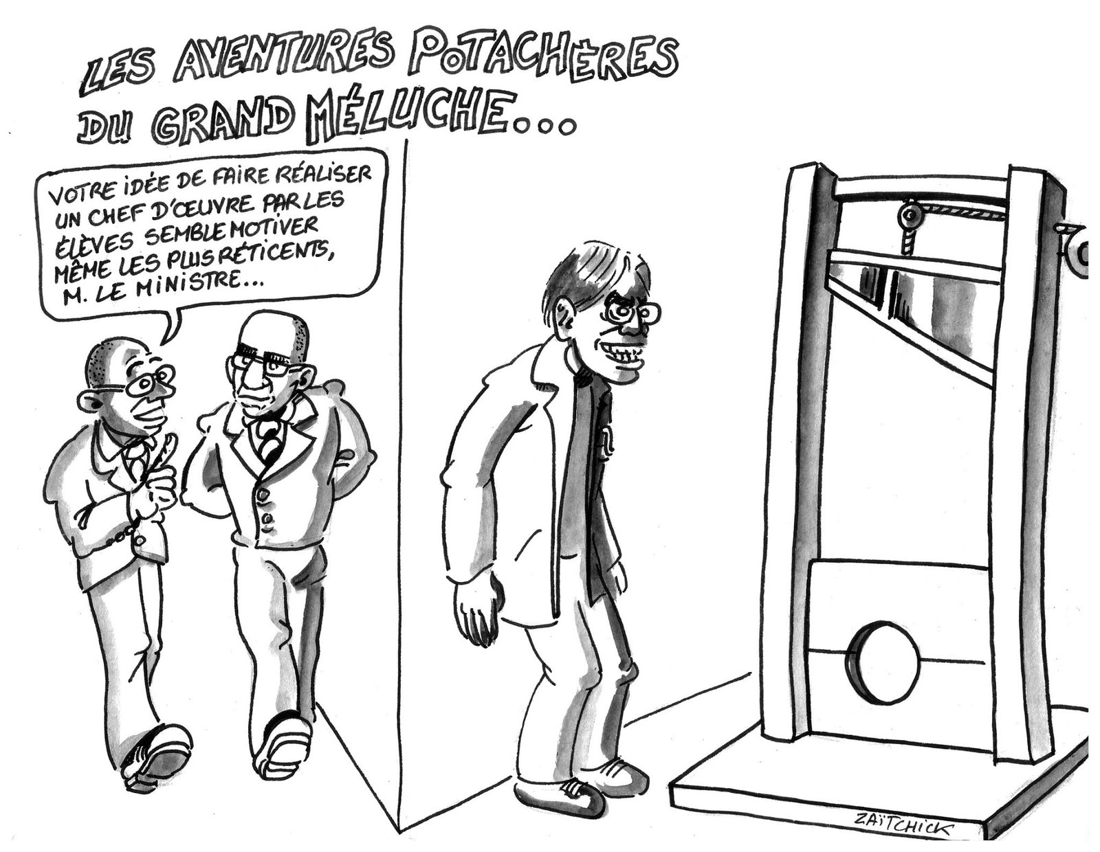 Les Aventures potachères du grand Méluche