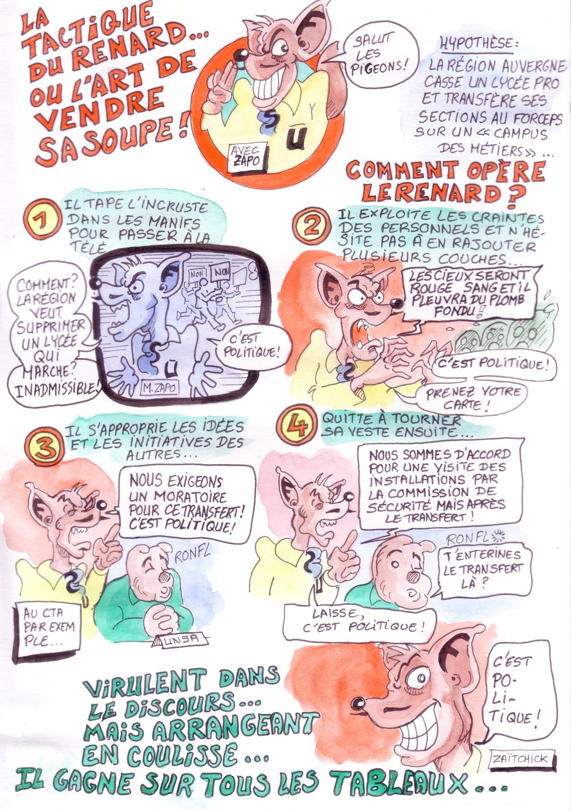 La tactique du Renard...