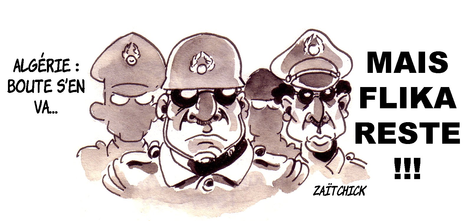 Ils ont bouté Flika...