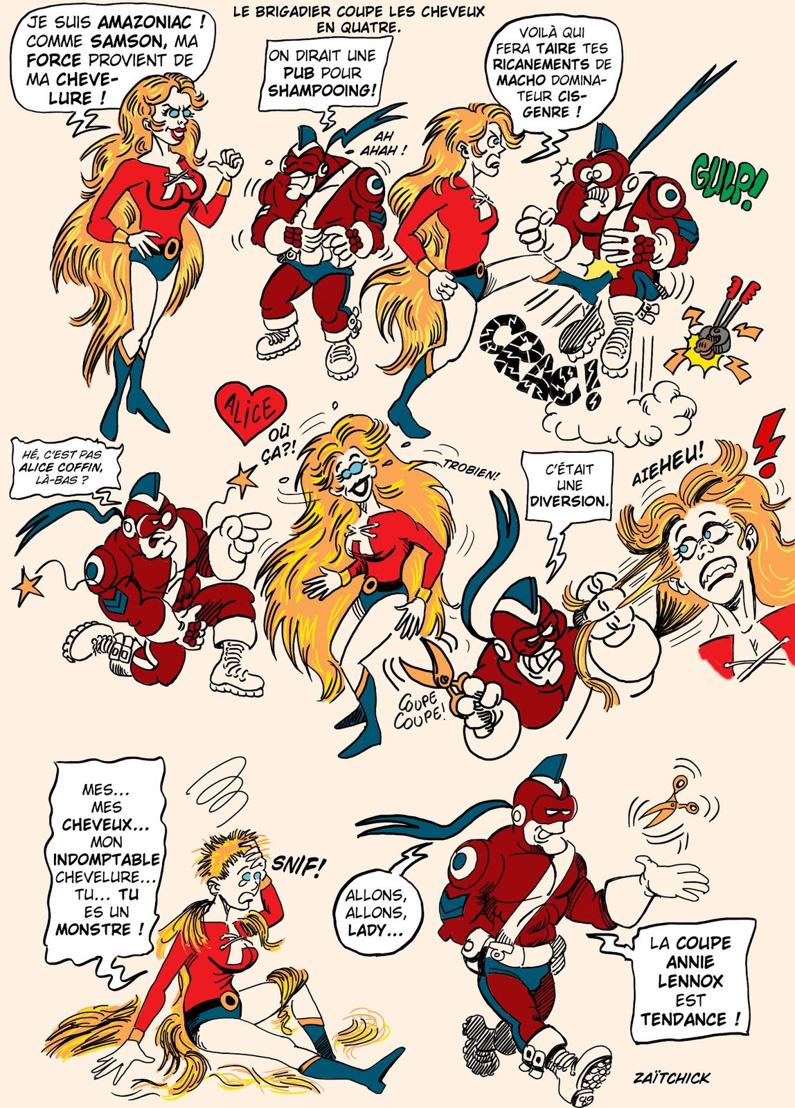 Le Brigadier coupe les cheveux en quatre