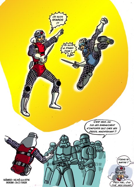 San Ku Kaï vs Starwars