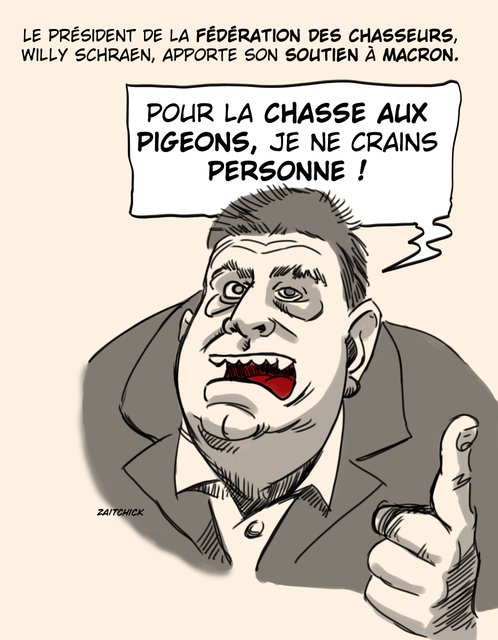 Tirez la chasse.