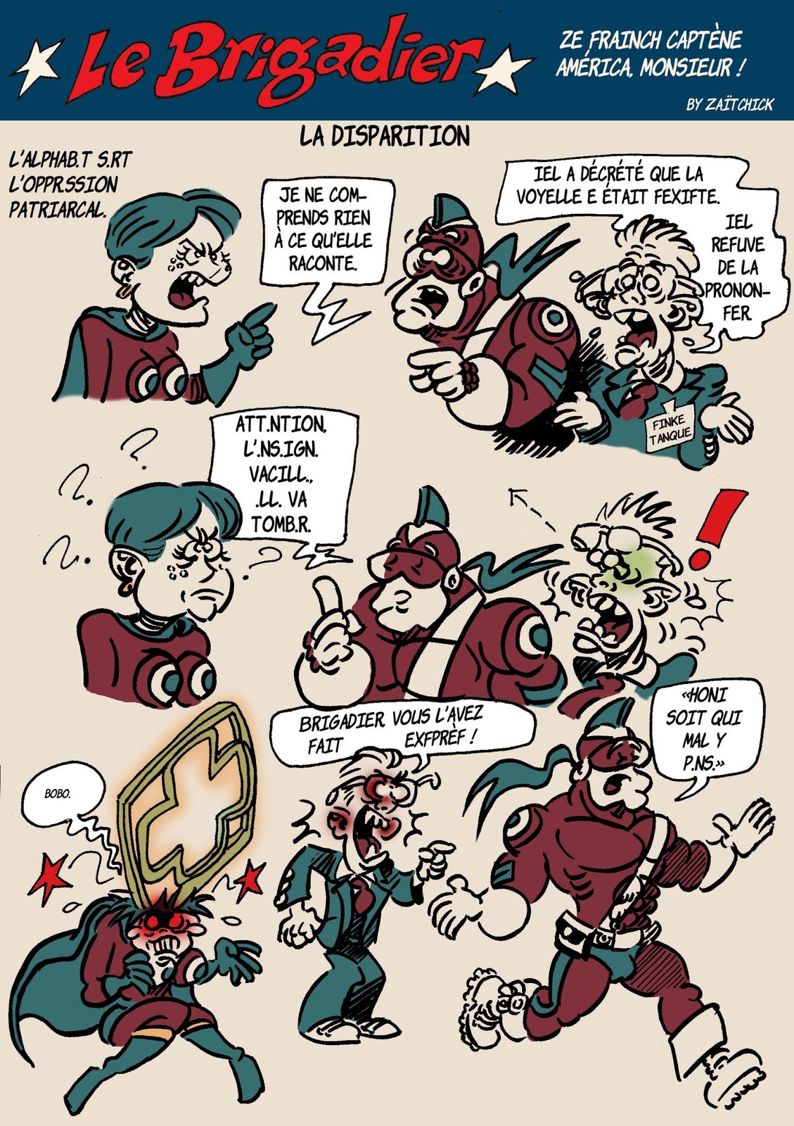 Le Brigadier ne Perec rien pour attendre