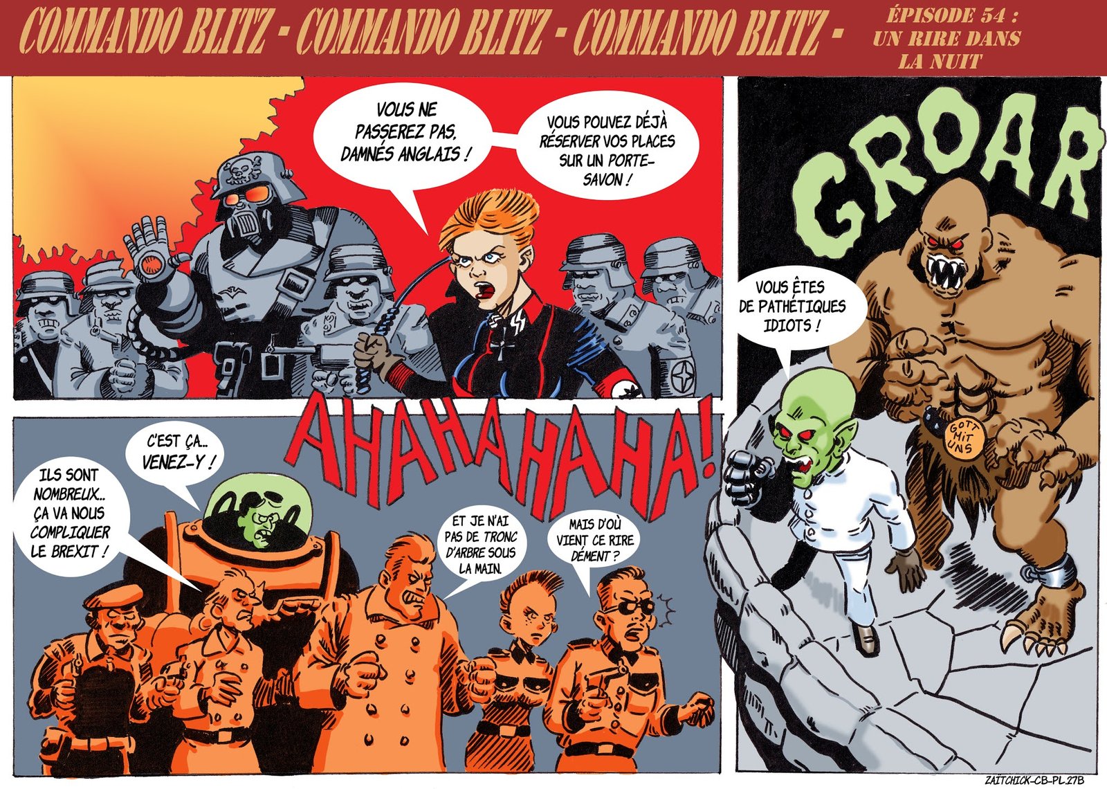 Commando Blitz, épisode 54.