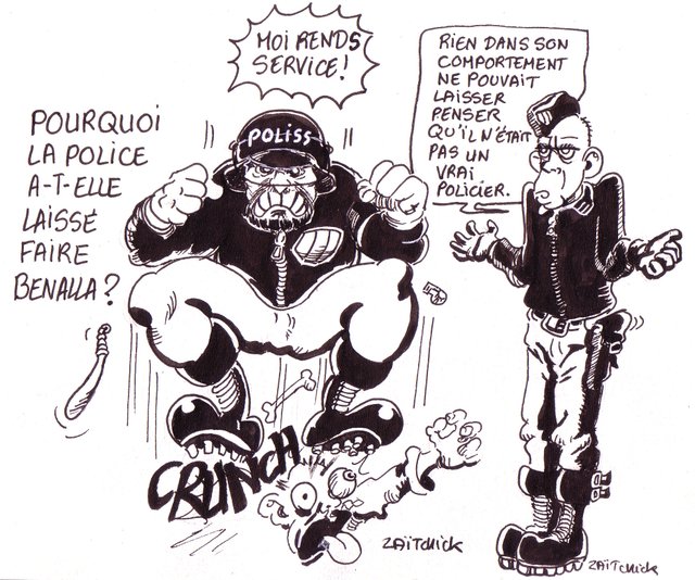 Des méthodes de maintien de l'ordre que la Russie et la Turquie nous envient