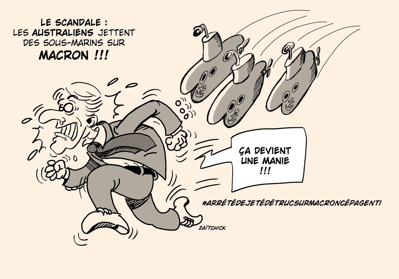 Sale temps sur la Macronie