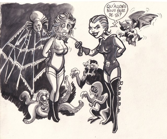 Sucrette en noir &amp; blanc