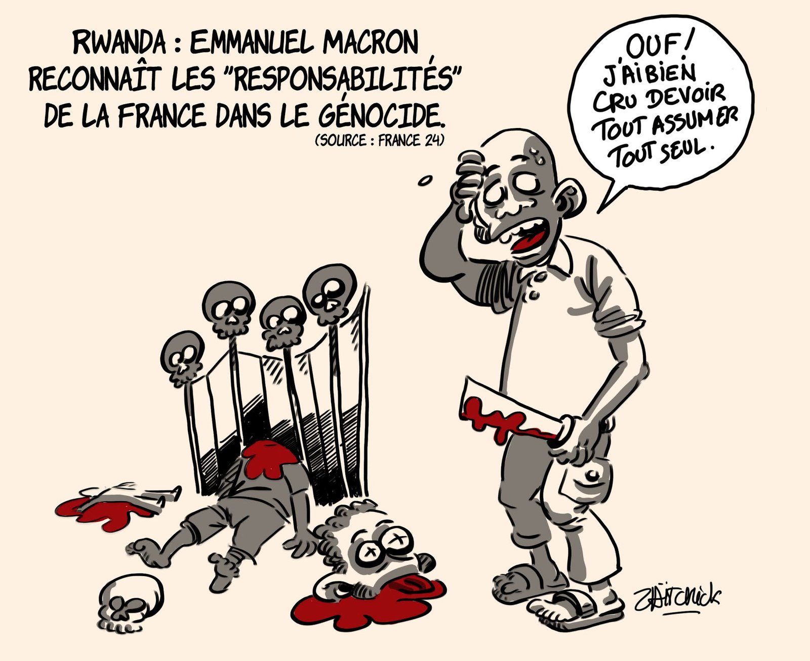 C'est pas moi c'est lui.