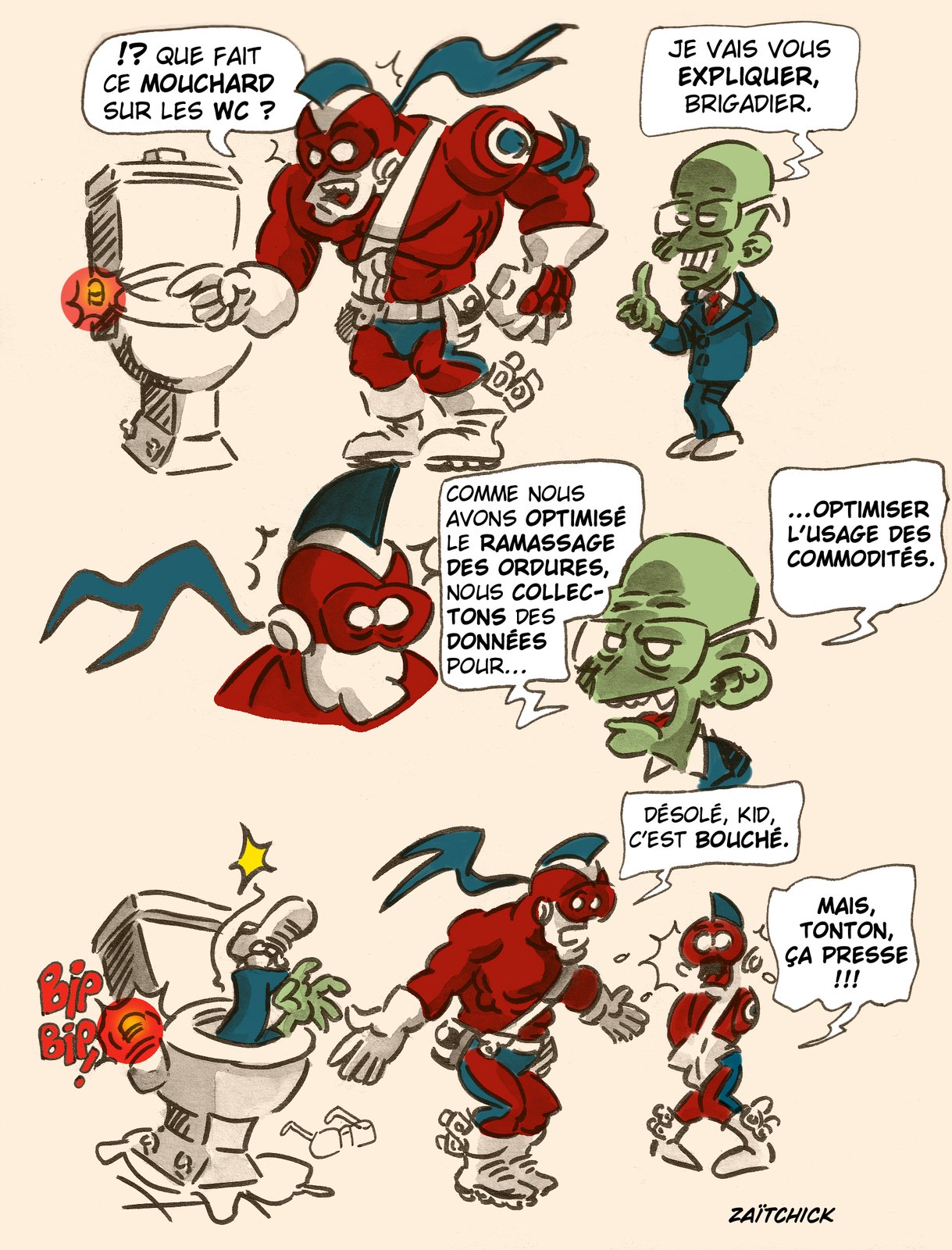 Le Brigadier est un bouche-trou