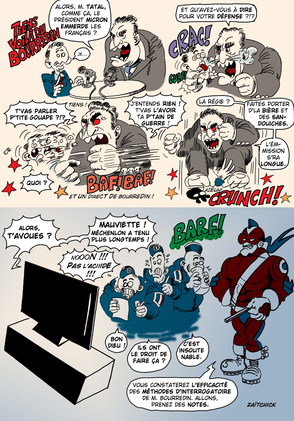 Gabriel passe à table