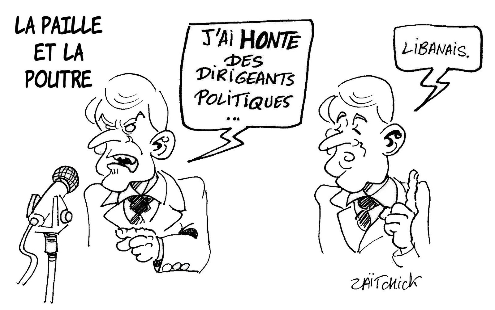 Macron a honte...