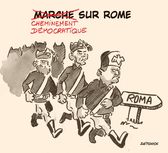 Flânerie champêtre (En Marche... sur Rome !)