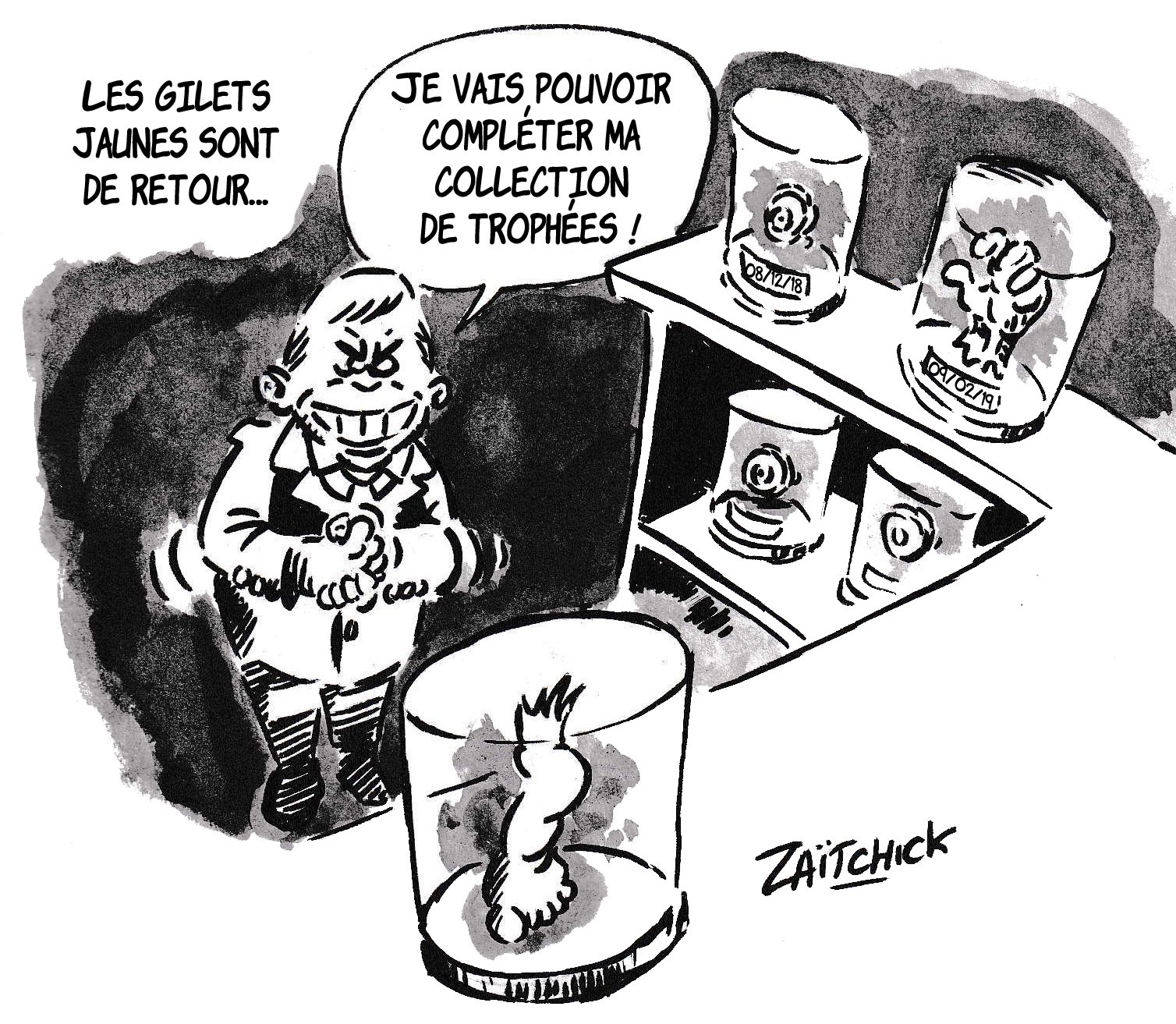 Le Delirium de l'éborgneur Castanerus