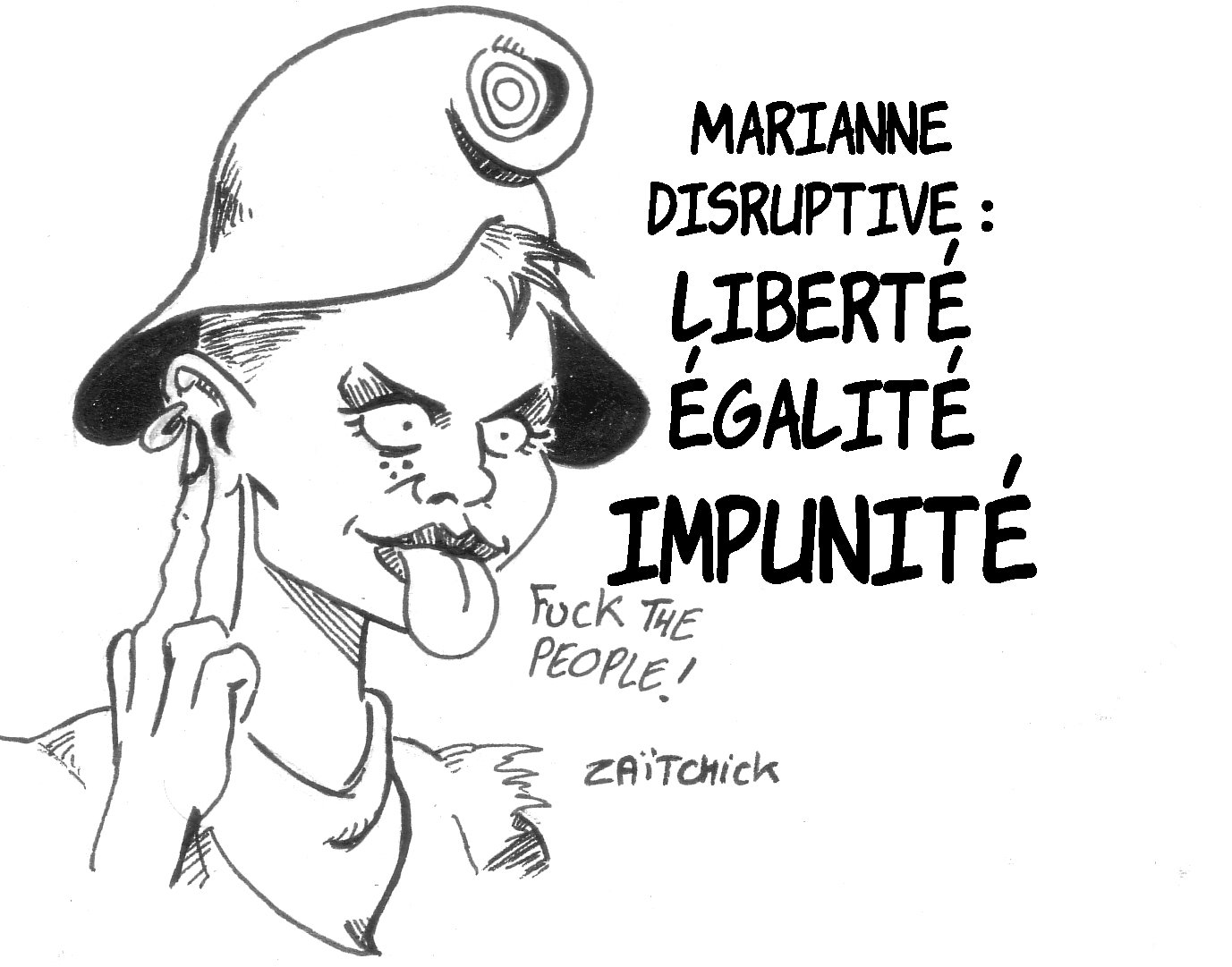 Une Marianne disruptive pour une République dysfonctionnelle