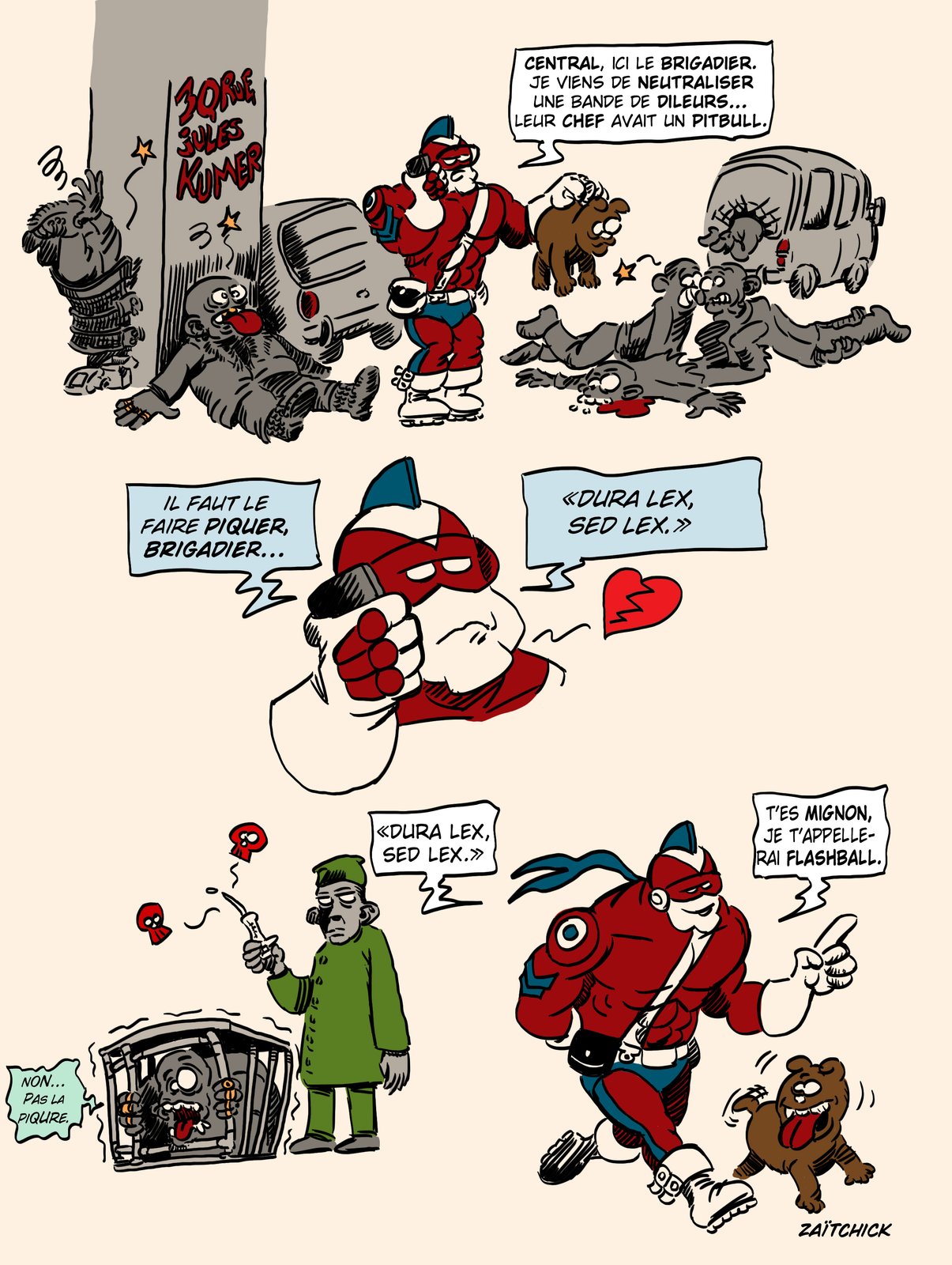 Les origines de Flashball