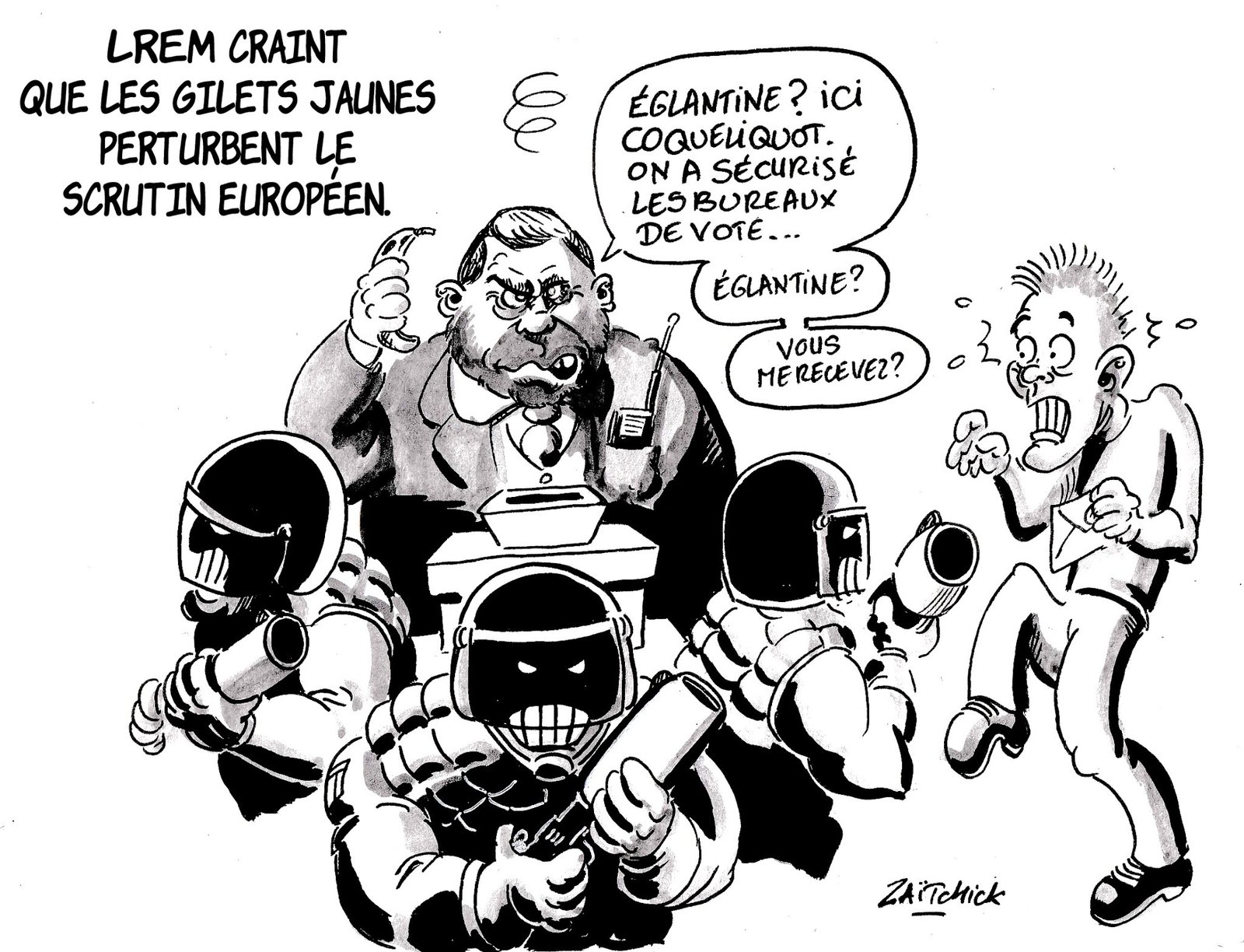 Castaner sécurise les urnes