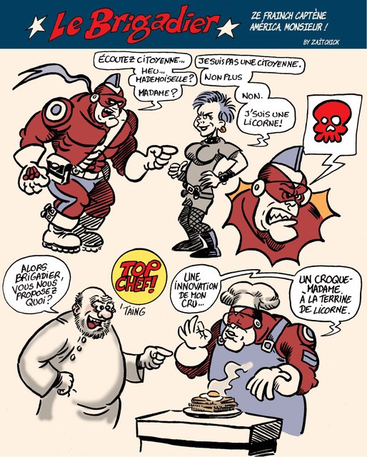 Le Brigadier fait de la cuisine inclusive