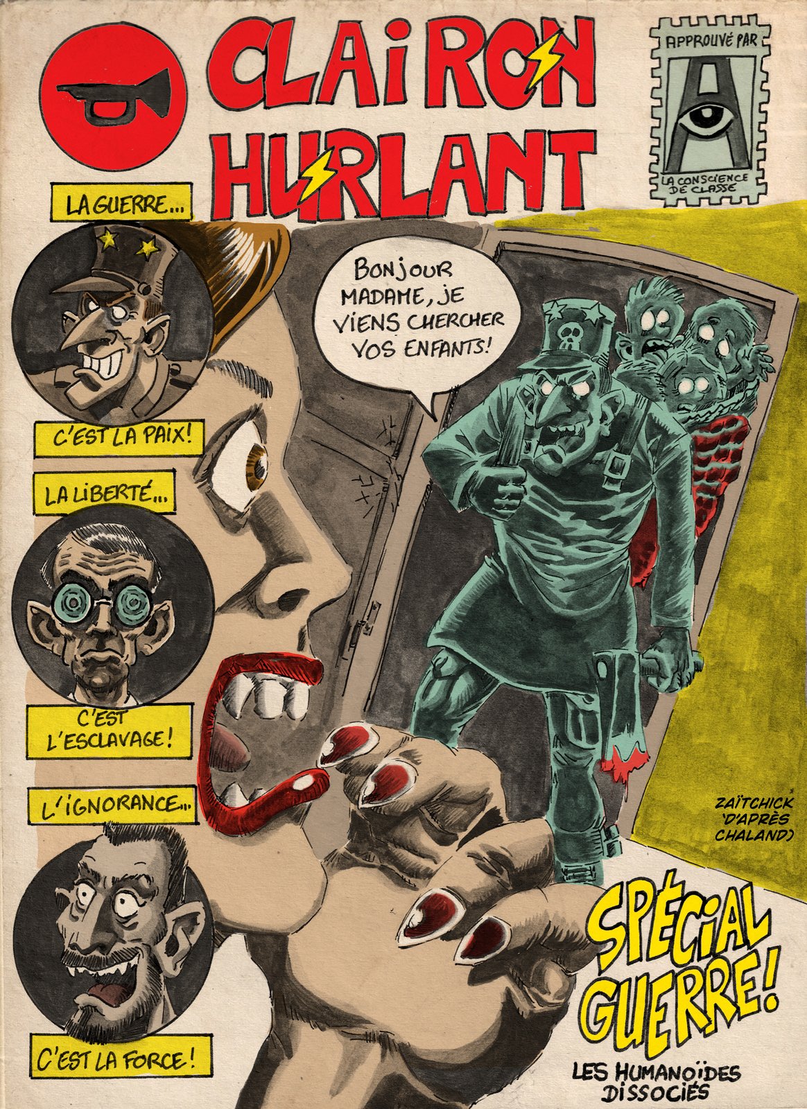 Trompettes guerrières, vous êtes bien mal embouchées !