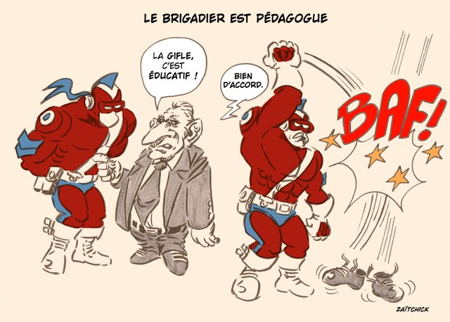 Pédagogie de la claque.