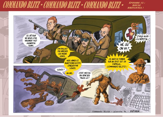 Commando Blitz, épisode 15 : Roule Britannia !